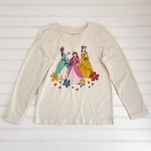 HANNA ANDERSSON x DISNEY EUC Princess Ariel Tiana Belle Shirt